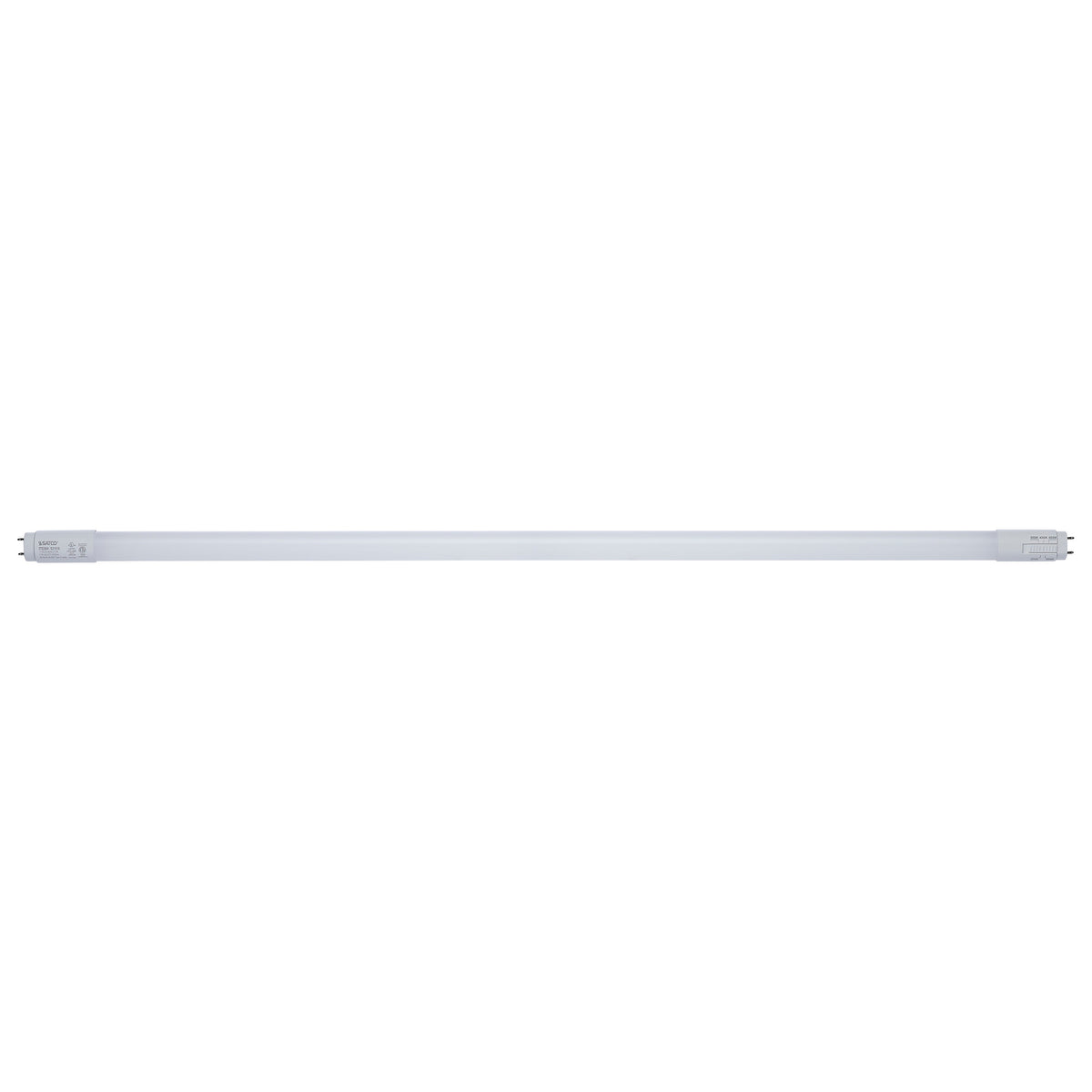 Satco S21916 11W T8 CCT Selectable LED Light Bulb Medium Bi Pin Base