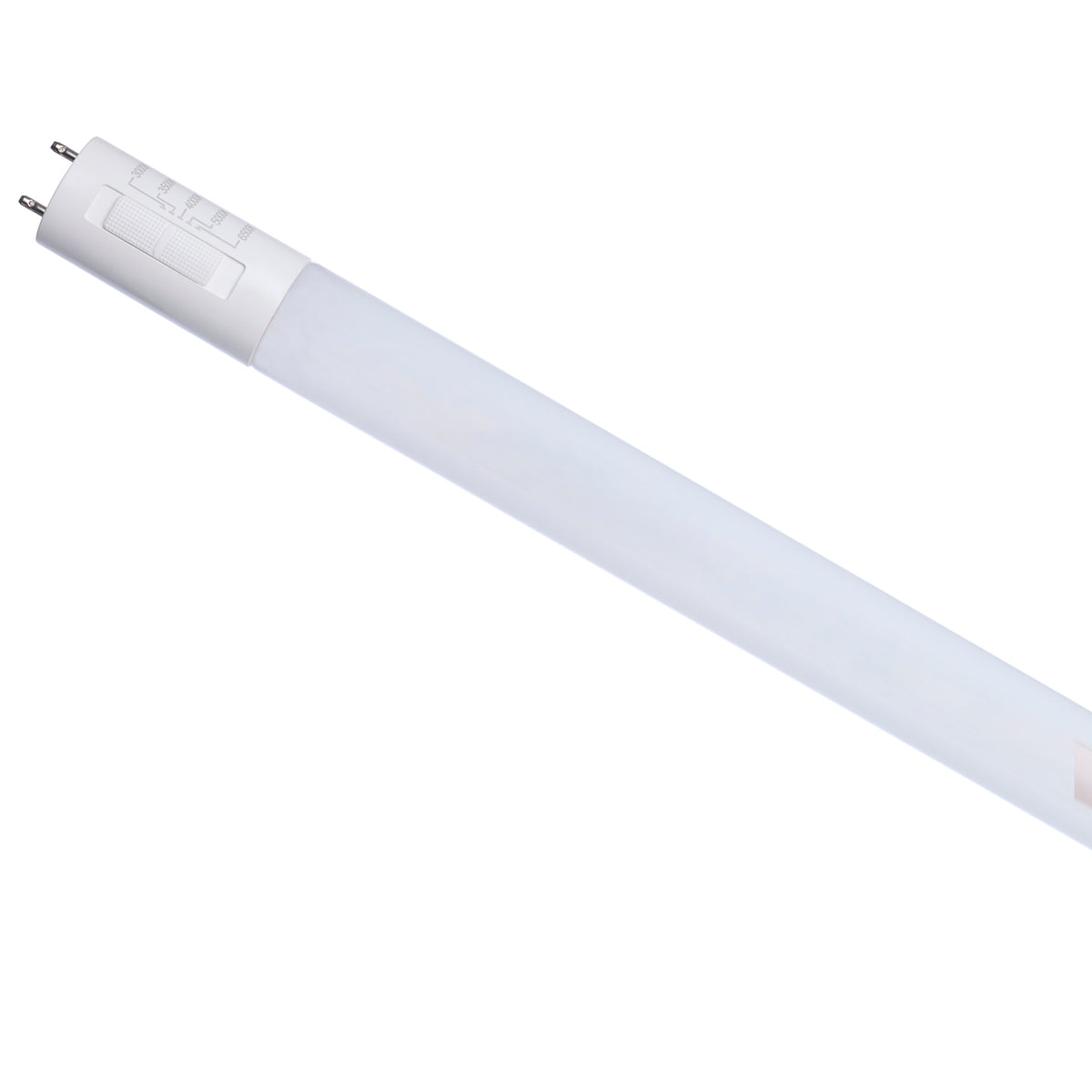 Satco S21922 10.5W T8 CCT Selectable LED Light Bulb Medium Bi Pin Base