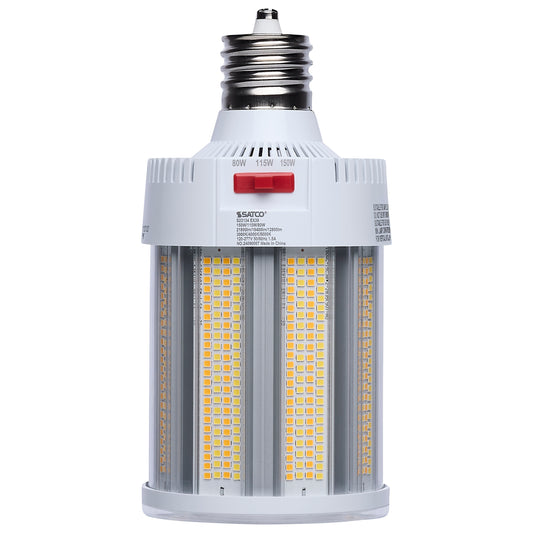 Satco S23134 150W/115W/80W Corncob CCT Selectable LED Light Bulb Mogul Extended Base