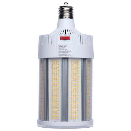 Satco S23136 270W/200W/135W Corncob CCT Selectable LED Light Bulb Mogul Extended Base