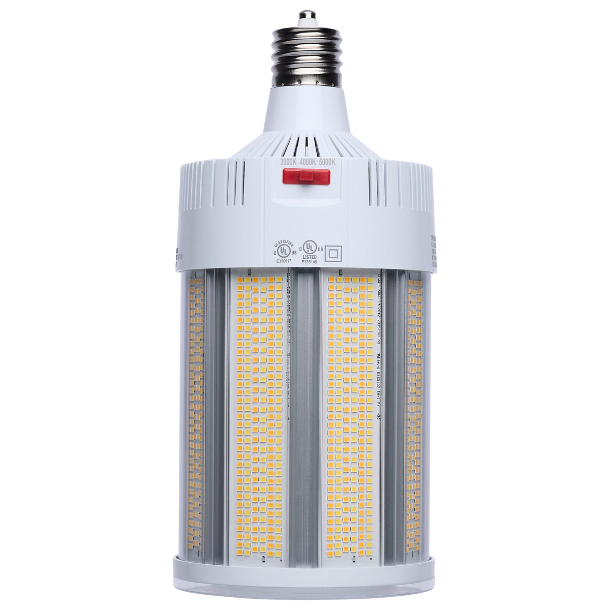 Satco S23138 360W/270W/180W Corncob CCT Selectable LED Light Bulb Mogul Extended Base