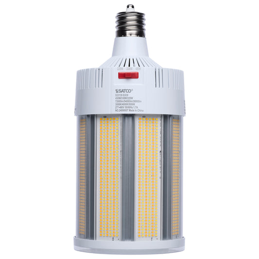 Satco S23139 450W/338W/225W Corncob CCT Selectable LED Light Bulb Mogul Extended Base