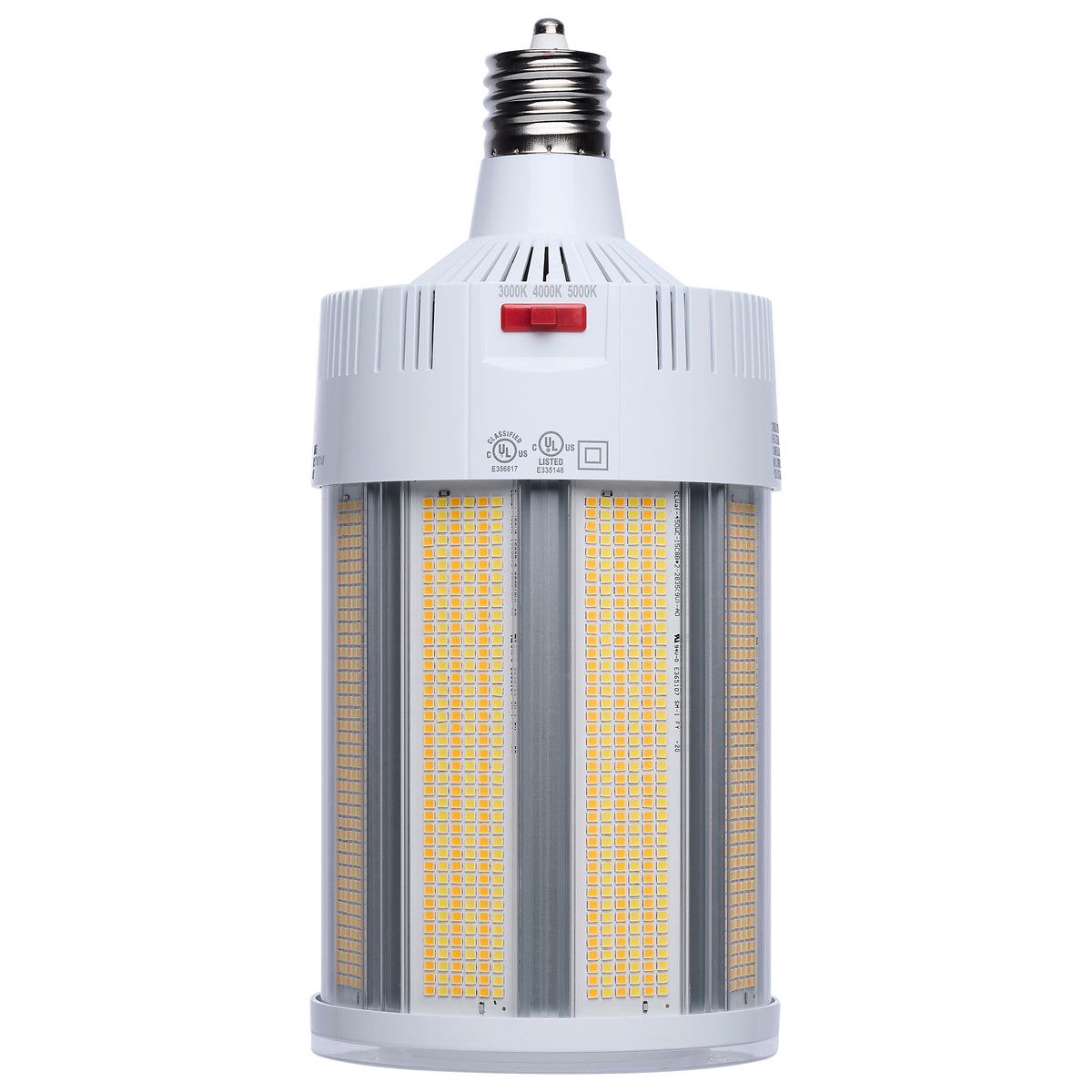 Satco S23139 450W/338W/225W Corncob CCT Selectable LED Light Bulb Mogul Extended Base