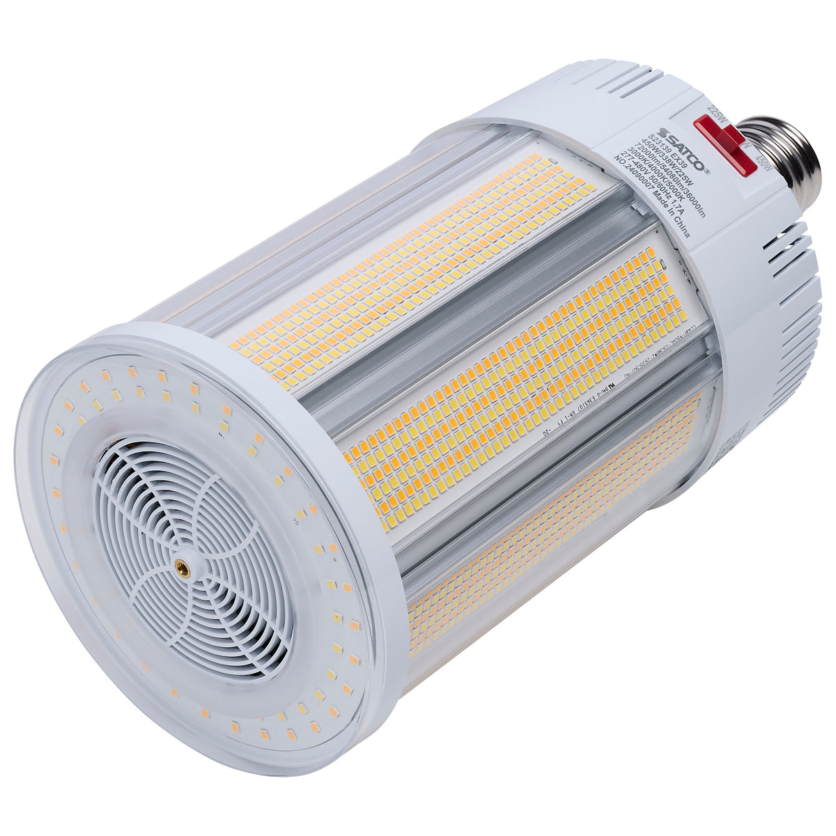 Satco S23139 450W/338W/225W Corncob CCT Selectable LED Light Bulb Mogul Extended Base