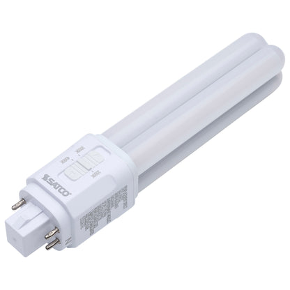 Satco S29854 9.5W PL CCT Selectable LED Light Bulb G24q (4-Pin) Base