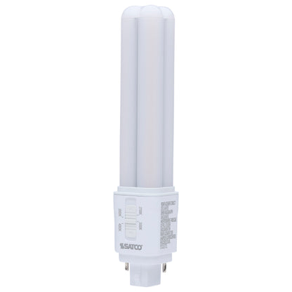 Satco S29855 9W PL CCT Selectable LED Light Bulb G24d (2-Pin) Base