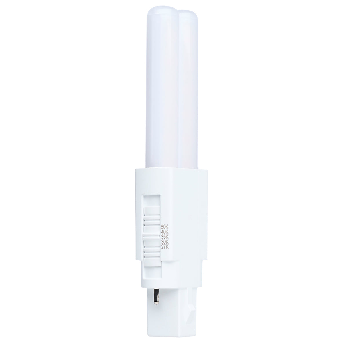 Satco S29880 3W PLS CCT Selectable LED Light Bulb G23 (2-Pin) Base