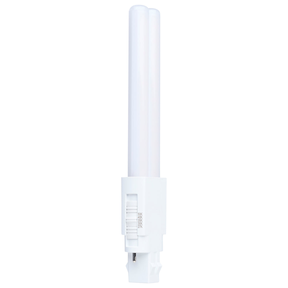 Satco S29881 5W PLS CCT Selectable LED Light Bulb GX23 (2-Pin) Base