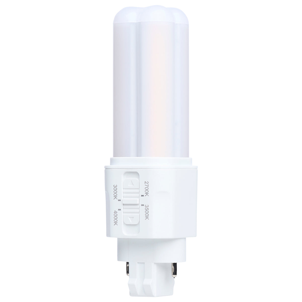 Satco S29882 5.5W PLC CCT Selectable LED Light Bulb GX23 (2-Pin) Base