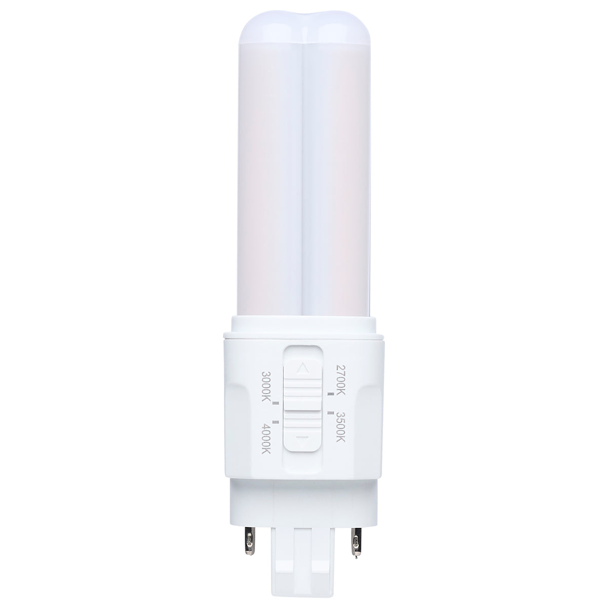 Satco S29882 5.5W PLC CCT Selectable LED Light Bulb GX23 (2-Pin) Base