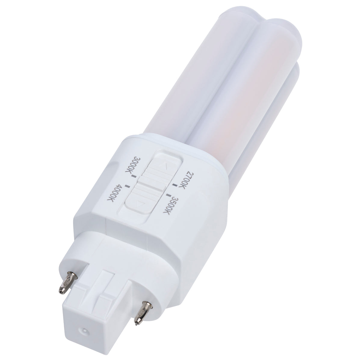 Satco S29882 5.5W PLC CCT Selectable LED Light Bulb GX23 (2-Pin) Base