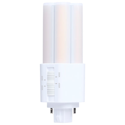 Satco S29885 7W PLT CCT Selectable LED Light Bulb GX24d (2-Pin) Base