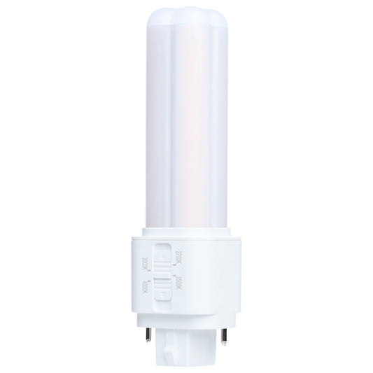 Satco S29898 7W PLC CCT Selectable LED Light Bulb GX32d (2-Pin) Base
