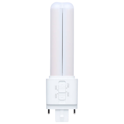 Satco S29898 7W PLC CCT Selectable LED Light Bulb GX32d (2-Pin) Base