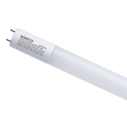 Satco S39918 15W T8 Neutral White LED Light Bulb Medium Bi Pin Base