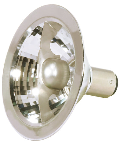 Satco S4682 50W AR70 Warm White Halogen Light Bulb Bayonet Double Contact Base