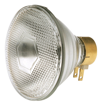 Satco S4800 65W PAR38 Warm White Incandescent Light Bulb Medium Side Prong Base