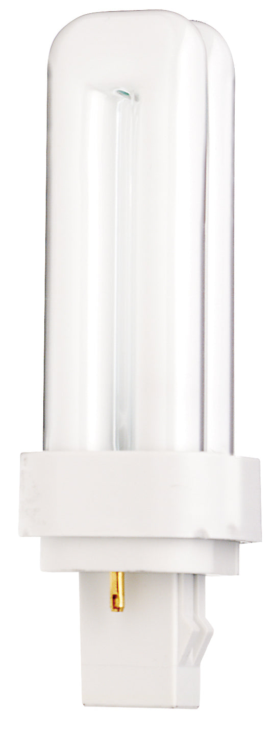 Satco S6720 13W T4 Cool White Compact Fluorescent Light Bulb GX23 (2-Pin) Base