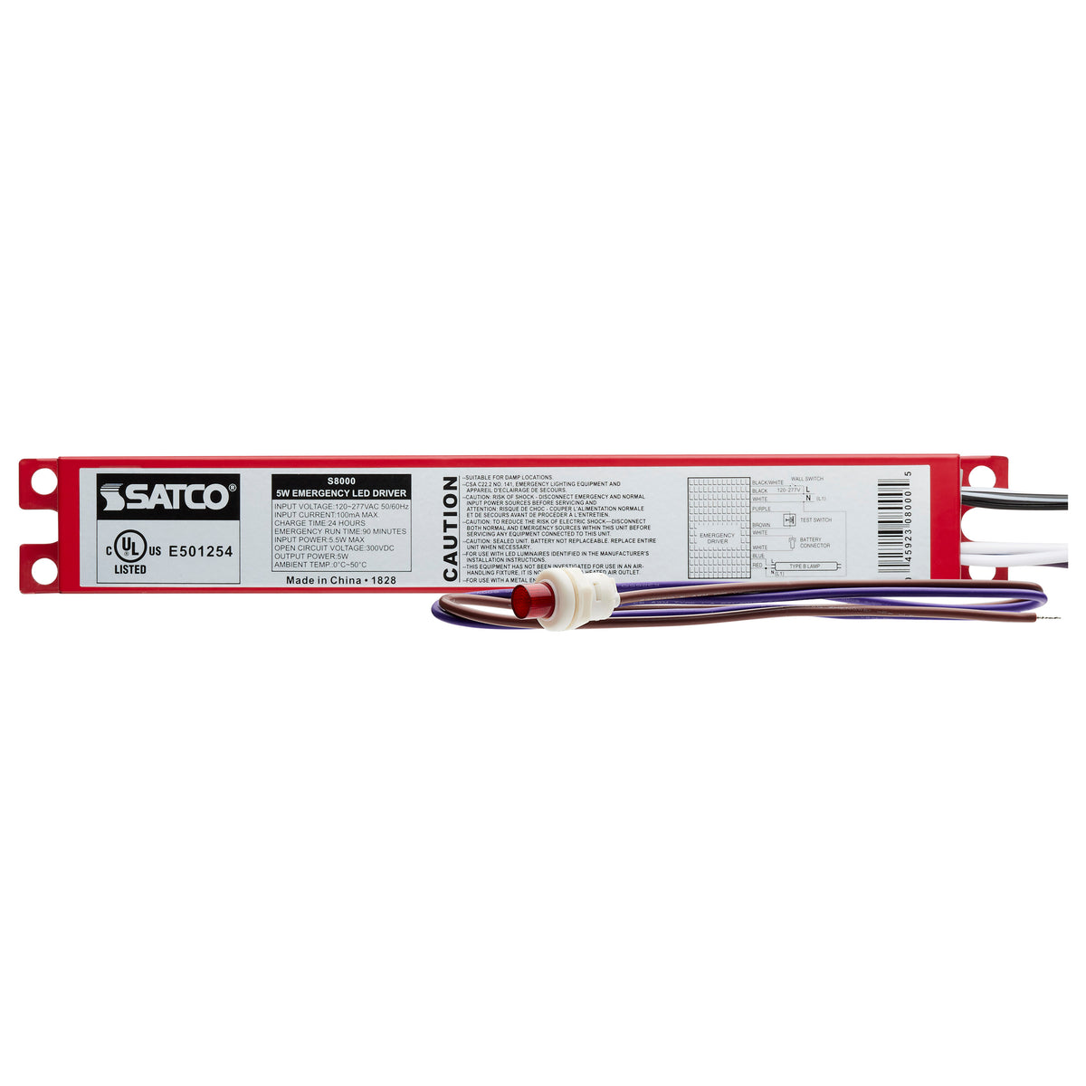 Satco S8000 5W Not Applicable Light Bulb