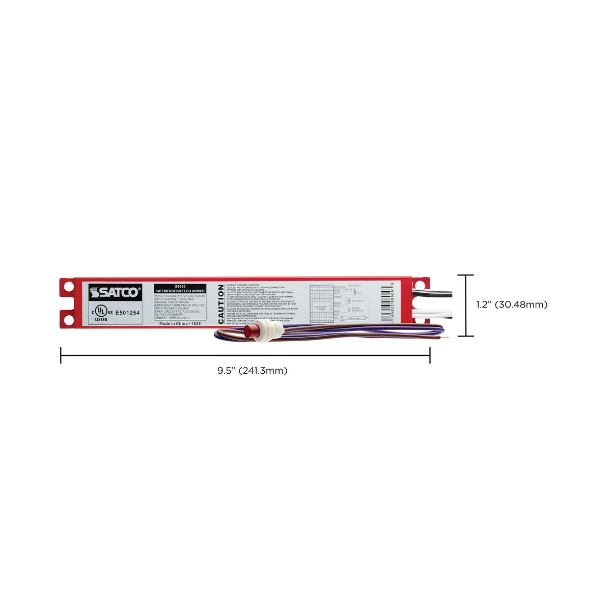 Satco S8000 5W Not Applicable Light Bulb