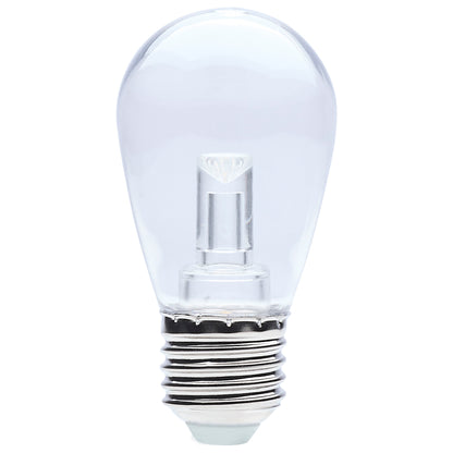 Satco S8055 0.5W S14 CCT Selectable LED Light Bulb Medium Base