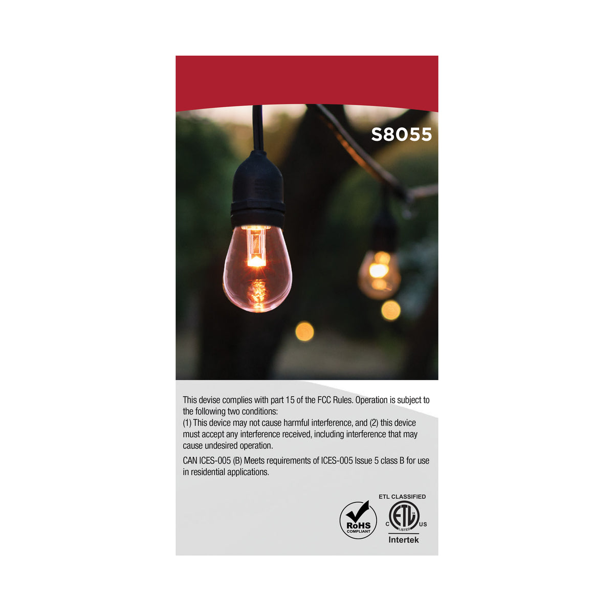 Satco S8055 0.5W S14 CCT Selectable LED Light Bulb Medium Base