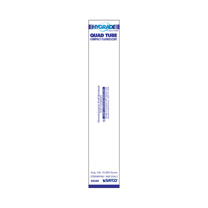 Satco S8340 26W T4 Cool White Compact Fluorescent Light Bulb G24q-3 (4-Pin) Base
