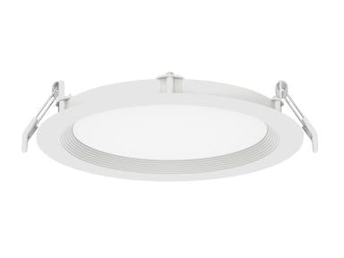 MaxLite SBRD-6R13T9CS-W-6PK Slim Baffle Round Downlight, 6 Inch, 13W, 120V - Triac Dimming, 2700/3000/3500/4000/5000K CCT Selectable, White, 6 Pack