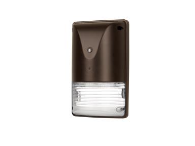 MaxLite SECM30U-WCSBPCTA Mini Wallpack, 15/20/30W, 120-277V, Wattage CCT Selectable 3/4/5K, Photocell, Bronze - TAA