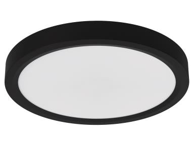 MaxLite SFM5.5LA109BKCS Slim Flush Mount, 5.5 Inch, 10W, 120V, Triac Dimming, 90 CRI, Black Finish, CCT Selectable 2700/3000/3500/4000/5000K