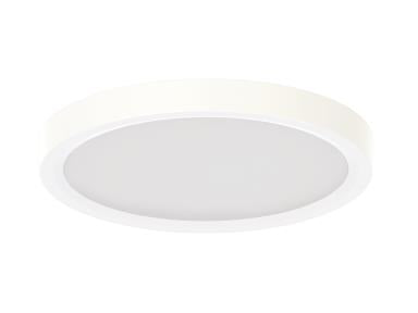 MaxLite SFM5.5LA109WHCS Slim Flush Mount, 5.5 Inch, 10W, 120V, Triac Dimming, 90 CRI, White Finish, CCT Selectable 2700/3000/3500/4000/5000K