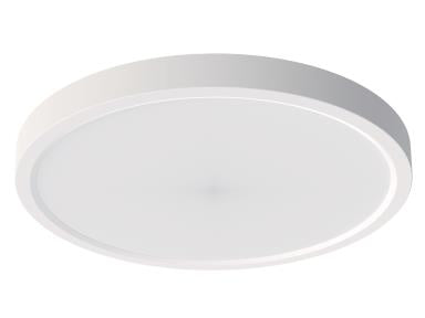 MaxLite SFM7LA149WHCS Slim Flush Mount, 7 Inch, 14W, 120V, Triac Dimming, 90 CRI, White Finish, CCT Selectable 2700/3000/3500/4000/5000K