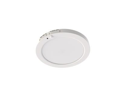 MaxLite SFM7LA149WHCSMS Slim Flush Mount, 7 Inch, 14W, 120V, 90 CRI, White Finish, CCT Selectable 2700/3000/3500/4000/5000K, Bi-level Motion Sensor
