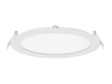 MaxLite SSRD-8R23T9CS-W Slim Smooth Round Downlight, 8 Inch, 23W, 120V - Triac Dimming, 2700/3000/3500/4000/5000K CCT Selectable, White
