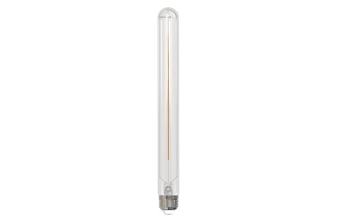 Bulbrite 776945 LED Filament 5 Watt T9 11‘’ Light Bulb with a Clear Finish and a Medium Screw E26 Base - 2700K (Warm White Light) 500 Lumens