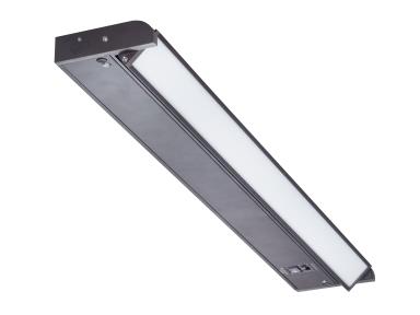 MaxLite UCL24-12CSBN Under Cabinet Light, 24 Inch, 12W, 120V, Triac, 90 CRI, CCT Selectable 27/30/35/40/50K, Brown