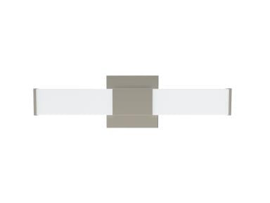 MaxLite VB18LA209BNCS Vanity Bar, 18 Inch, 20W, 120V, Triac Dimming, 90 CRI, Brushed Nickel Finish, CCT Selectable 2700/3000/3500/4000/5000K