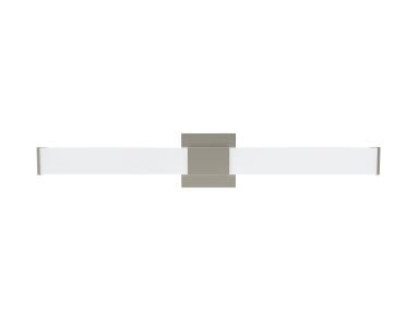 MaxLite VB30LA289BNCS Vanity Bar, 30 Inch, 28W, 120V, Triac Dimming, 90 CRI, Brushed Nickel Finish, CCT Selectable 2700/3000/3500/4000/5000K