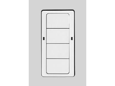 MaxLite WNS4SU-W-CA Network Casambi 4 Scenes 120-277V Wall Switch White