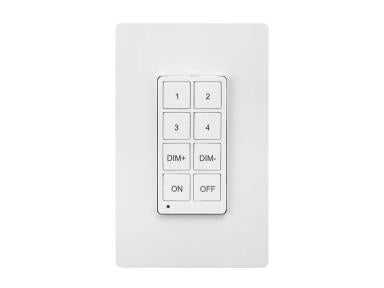 MaxLite WNS8-W Network Controls (bluetooth) 8 Button Wall Switch White