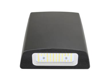 MaxLite WP-ADS15U-CSBEM2 WALLMAX Thin Cutoff 15W, 120-277V, 3/4/5K, Bronze, Photocell With Cap, 20C Battery Backup