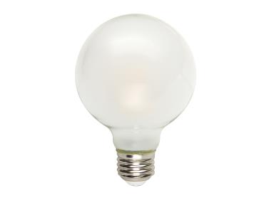 MaxLite EFF4.5G25D27/3P/WS Enclosed Frosted Filament 4.5W LED G25 2700K 3PC Wing Stack