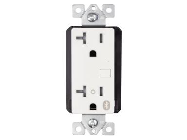 MaxLite WWR-PL20A-W 120V Network (bluetooth) 20A Wall Receptacle, White