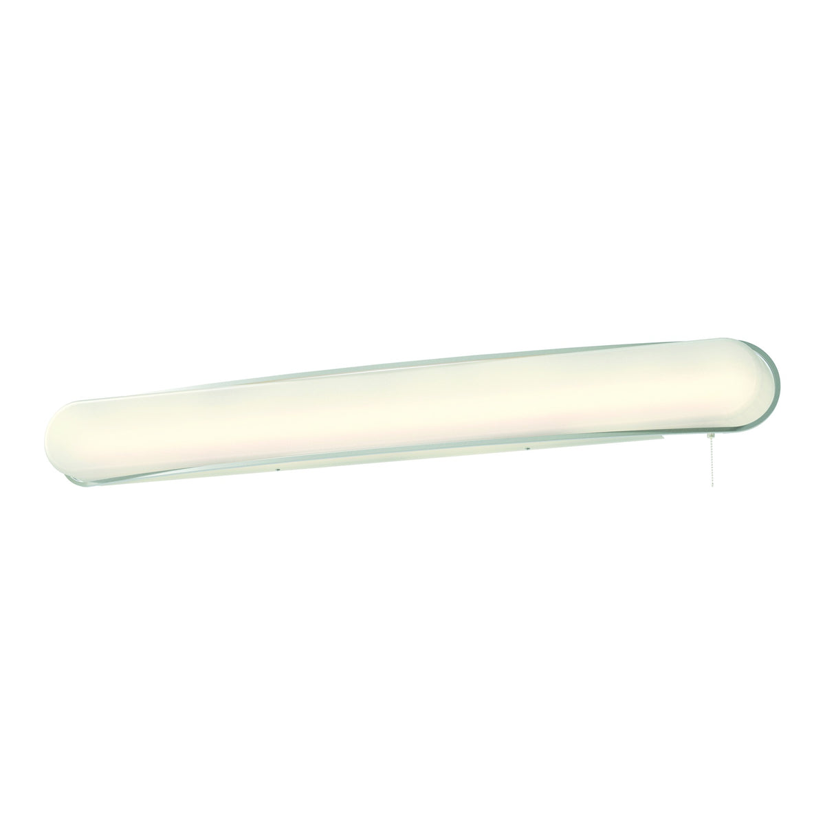 AFX CURB48L30ENSN Curve 48 in. LED overbed light, satin nickel