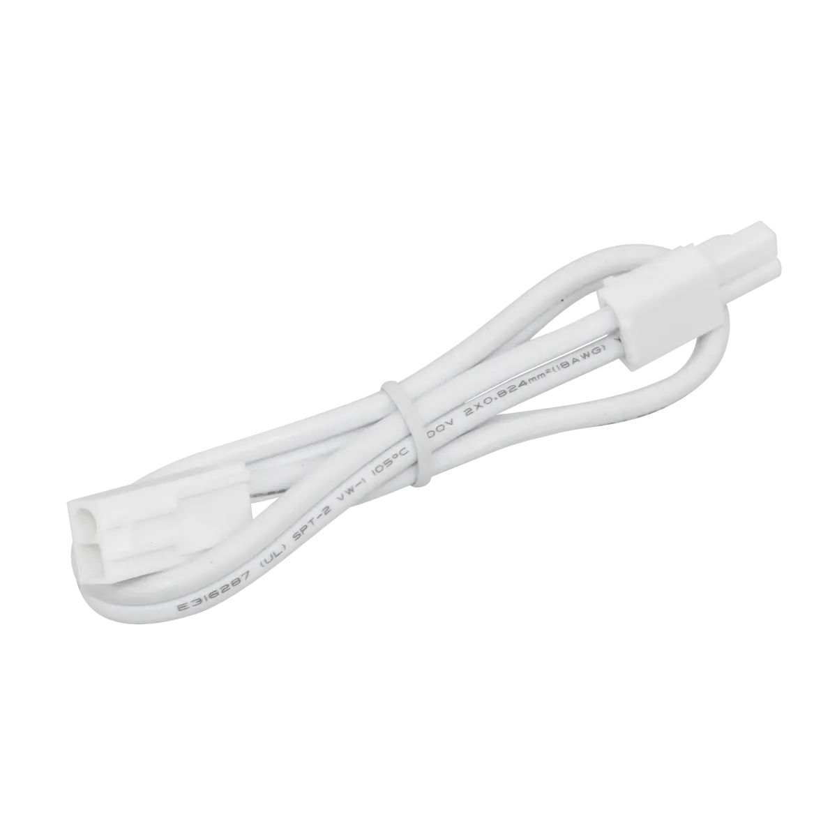 American Lighting ALLVPEX12WH-B MVP 120V Puck Light 12in Jumper Cable in White