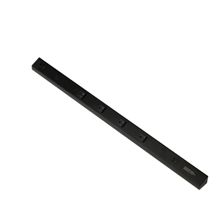 American Lighting ATOM-120V-36-BK ATOM Power Strip 36in Black Finish
