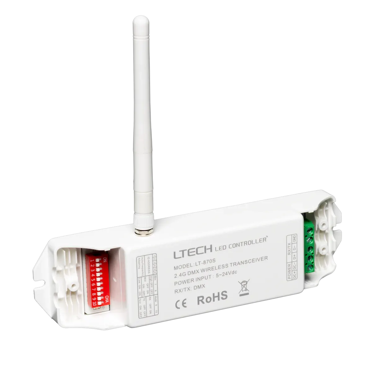 American Lighting CTRL-WDMX-TRNRCV DMX Wireless Transceiver 2.96 Inch