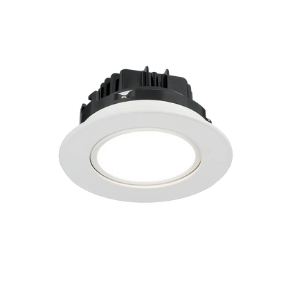 American Lighting DIP4-5CCT-WH Dip 360° Gimbal 4inch Downlight, 5CCT, White Finish White 5CCT 4 Inch