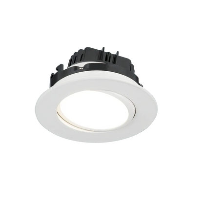 American Lighting DIP4-5CCT-WH Dip 360° Gimbal 4inch Downlight, 5CCT, White Finish White 5CCT 4 Inch