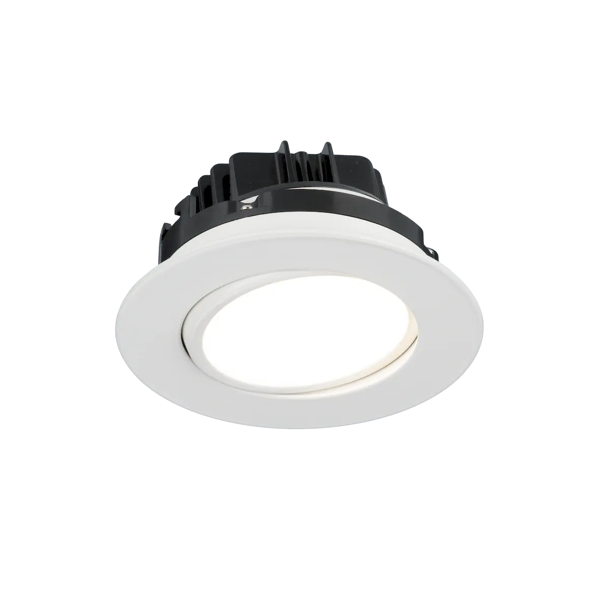 American Lighting DIP4-5CCT-WH Dip 360° Gimbal 4inch Downlight, 5CCT, White Finish White 5CCT 4 Inch